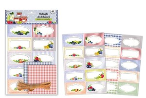 Obrazek Naklejki na przetwory B4/4K