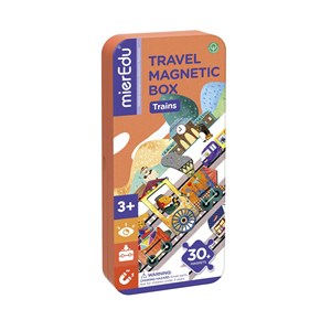 Obrazek Puzzle magnetyczne Pociągi