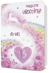 Obrazek Karnet B6 Urodziny (wymienne cyfry)