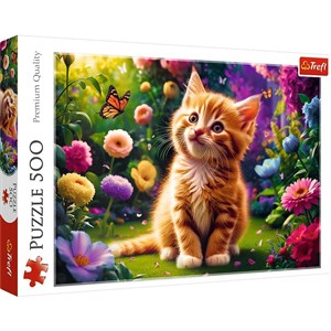 Picture of Puzzle Uroczy kotek 500
