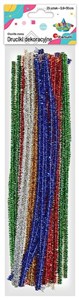 Obrazek Druciki metalizowane 0,6x30cm 25szt
