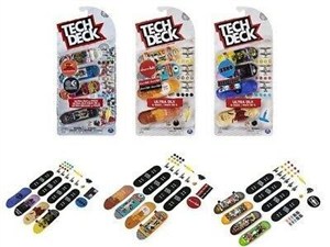 Obrazek Tech Deck Fingerboard Zestaw 4 sztuki