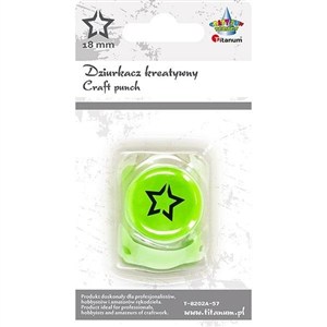 Obrazek Dziurkacz z motywem 18mm gwiazda