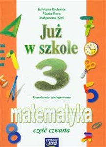 Obrazek Już w szkole 3 Matematyka Część 4 szkoła podstawowa