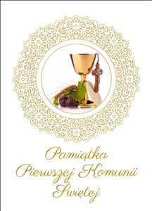 Obrazek Pamiątka Pierwszej Komunii Świętej