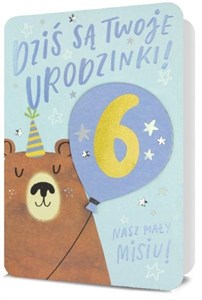 Obrazek Karnet B6 Urodziny (wymienne cyfry)