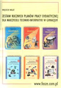 Obrazek Zestaw rocznych planów pracy dydaktycznej dla nauczycieli techniki - informatyki w gimnazjum