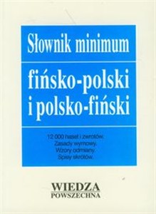 Obrazek Słownik minimum fińsko-polski polsko-fiński