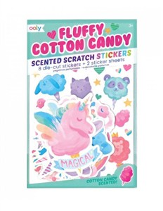 Obrazek Naklejki puszysta Wata cukrowa