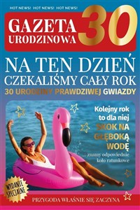 Picture of Karnet Urodziny gazeta 30