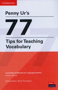 Obrazek Penny Ur's 77 Tips for Teaching