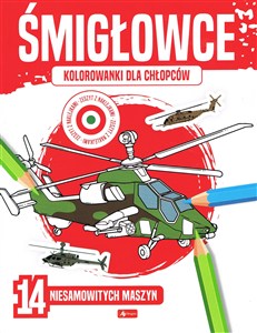 Picture of Kolorowanki dla chłopców Śmigłowce