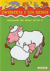Obrazek Zwierzęta i ich dzieci malowanki dla dzieci od lat 2