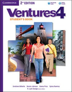 Obrazek Ventures Level 4 Student's Book with Audio CD