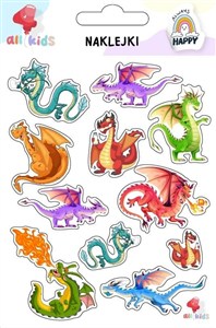 Obrazek Naklejki dla dzieci Smoki