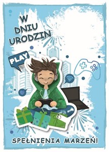 Picture of Karnet urodziny chłopiec