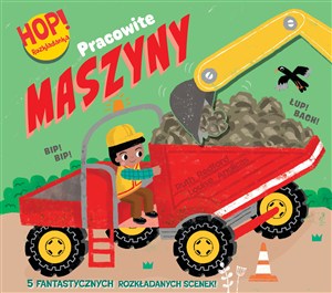 Obrazek Hop! Rozkładanka. Pracowite maszyny