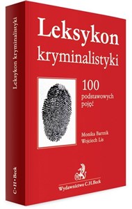 Obrazek Leksykon kryminalistyki 100 podstawowych pojęć