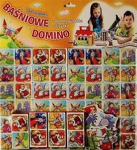 Obrazek Baśniowe domino domek pudełko + figurki