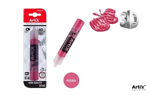 Picture of Farba strukturalna 3D fuksja 30ml