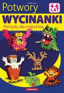 Obrazek Wycinanki Potwory Pomysły dla maluchów
