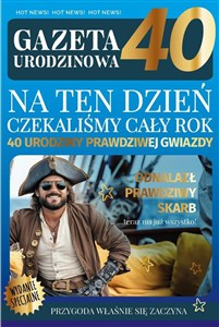 Picture of Karnet Urodziny gazeta 40