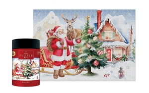 Obrazek Puzzle 500 Tuba Santa Claus