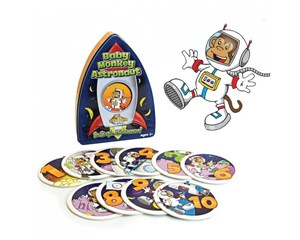 Picture of Gra Małpka odlicza Baby Monkey astronaut