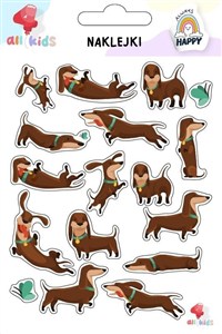 Obrazek Naklejki dla dzieci Jamniki