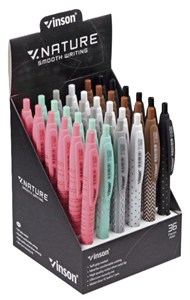 Picture of Długopis automat. Nature 815 niebieski (36szt)