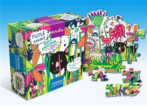 Obrazek Puzzle Gigant 28 Dzika Amazonia
