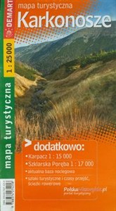 Obrazek Karkonosze mapa turystyczna 1:25 000