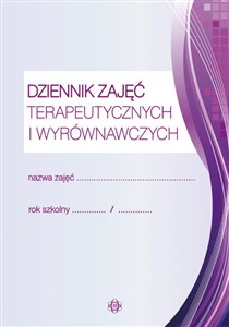 Obrazek Dziennik zajęć terapeutycznych i wyrównawczych