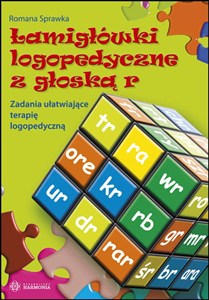 Obrazek Łamigłówki logopedyczne z głoską r Zadania ułatwiające terapię logopedyczną