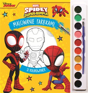 Obrazek Malowanie farbkami. Marvel Spidey i Super-kumple