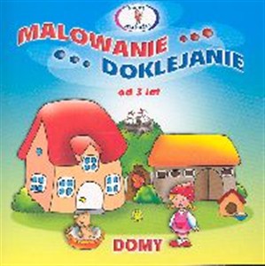 Obrazek Domy Malowanie doklejanie