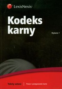 Obrazek Kodeks karny