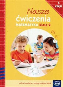Obrazek Nasze ćwiczenia Matematyka 2 Część 4 Szkoła podstawowa