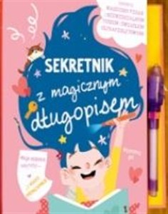Obrazek Sekretnik dla dziewczynek z magicznym długopisem