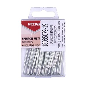 Picture of Spinacze metalowe srebrne 50mm 30szt