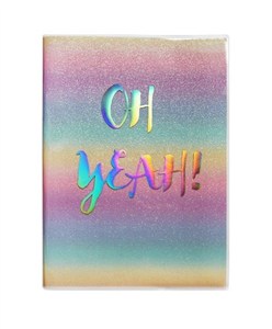 Obrazek Notes A5/80K brokatowa okładka