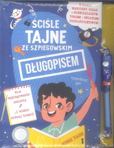 Obrazek Ściśle tajne ze szpiegowskim długopisem. Sekretnik dla chłopców