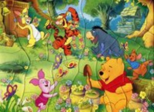 Obrazek Puzzle ramkowe Przed domem Królika 38