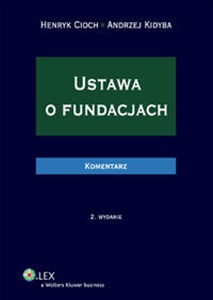 Obrazek Ustawa o fundacjach Komentarz