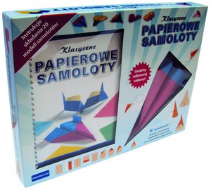 Obrazek Klasyczne papierowe samoloty. Zestaw