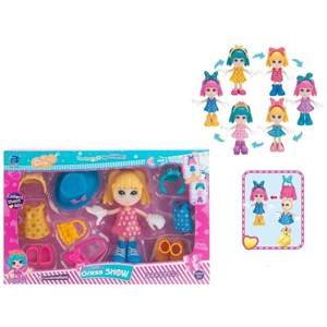 Picture of Lalka z akcesoriami MIX