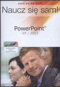 Obrazek Naucz się sam! PowerPoint XP 2003 Kurs na CD