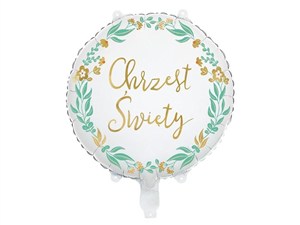 Obrazek Balon foliowy Chrzest Święty 45cm