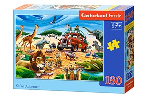Obrazek Puzzle 180 Safari Adventure
