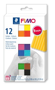 Picture of Zestaw FIMO soft kolory Brilliant 12x25g Staedtler